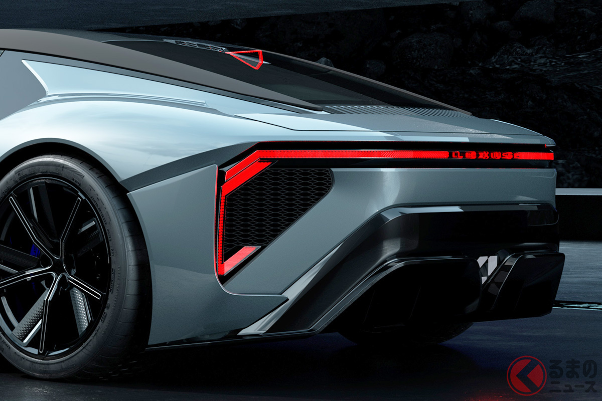 美しい2ドアスポーツクーペとなる「LEXUS Sport Concept」