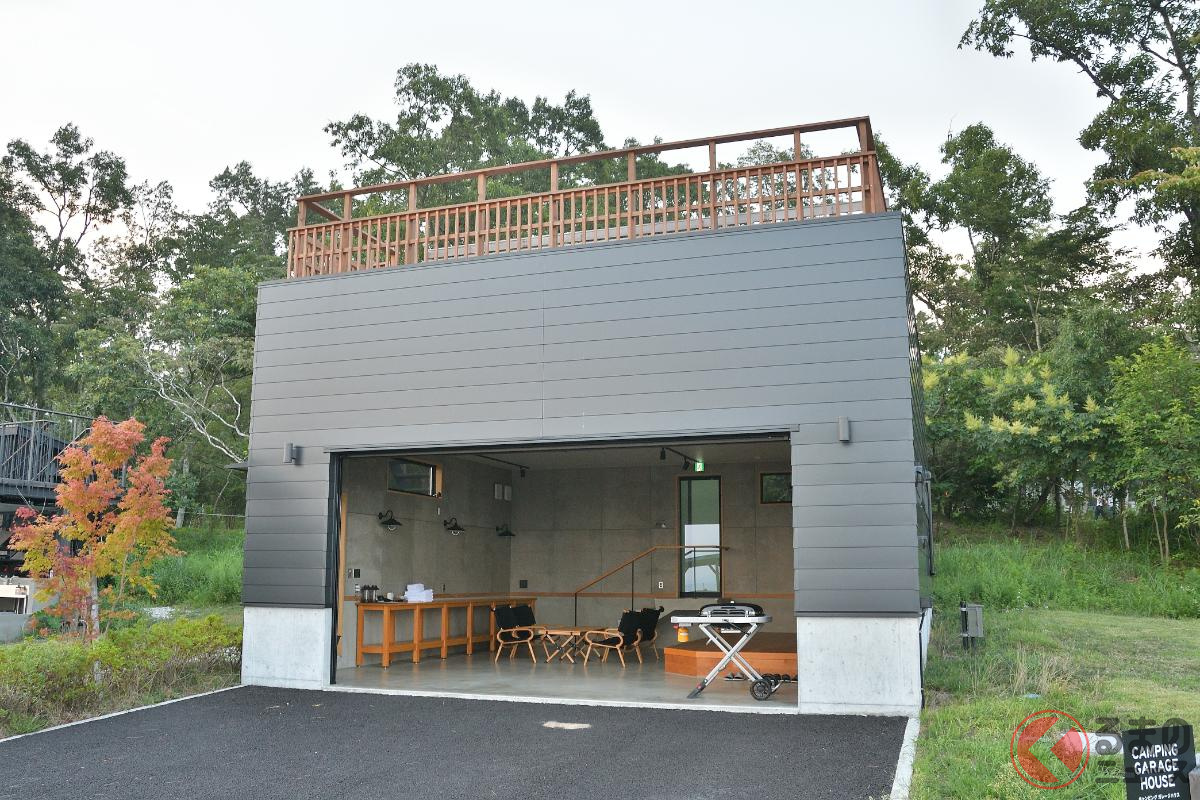 ガレージハウス風サイトまであり！