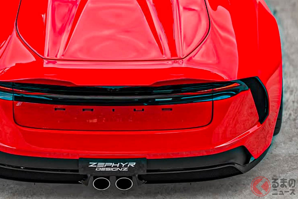 まさかのミッドシップ風クーペ!?(Photo:zephyr_designz)