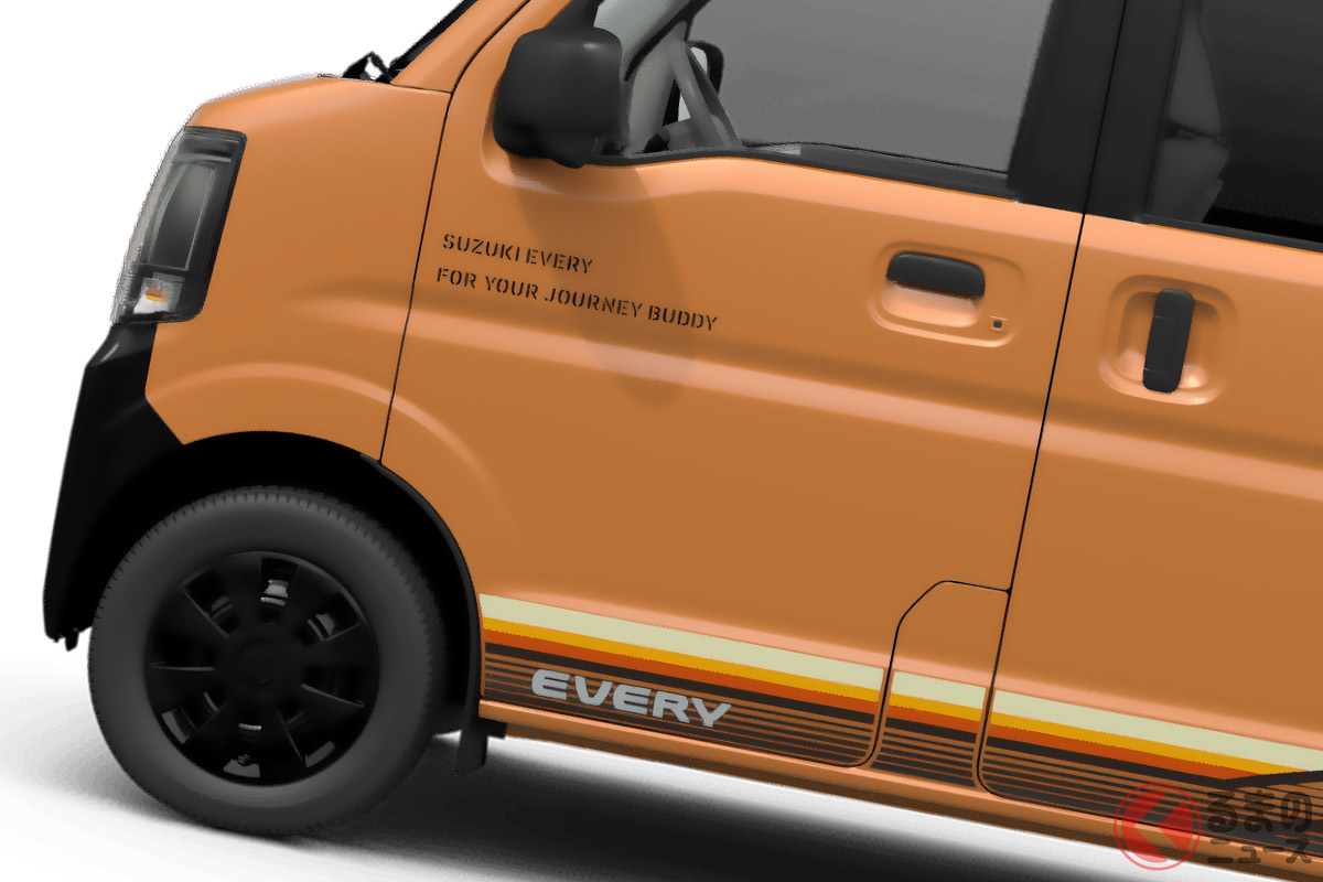 個性派カラーがカッコいい「エブリイ Jリミテッド」