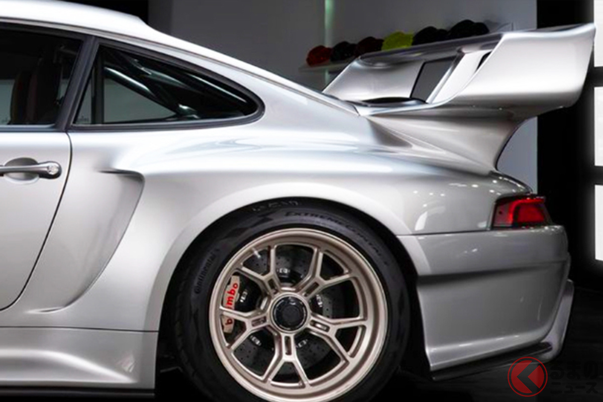 大きなウイングがカッコイイ！