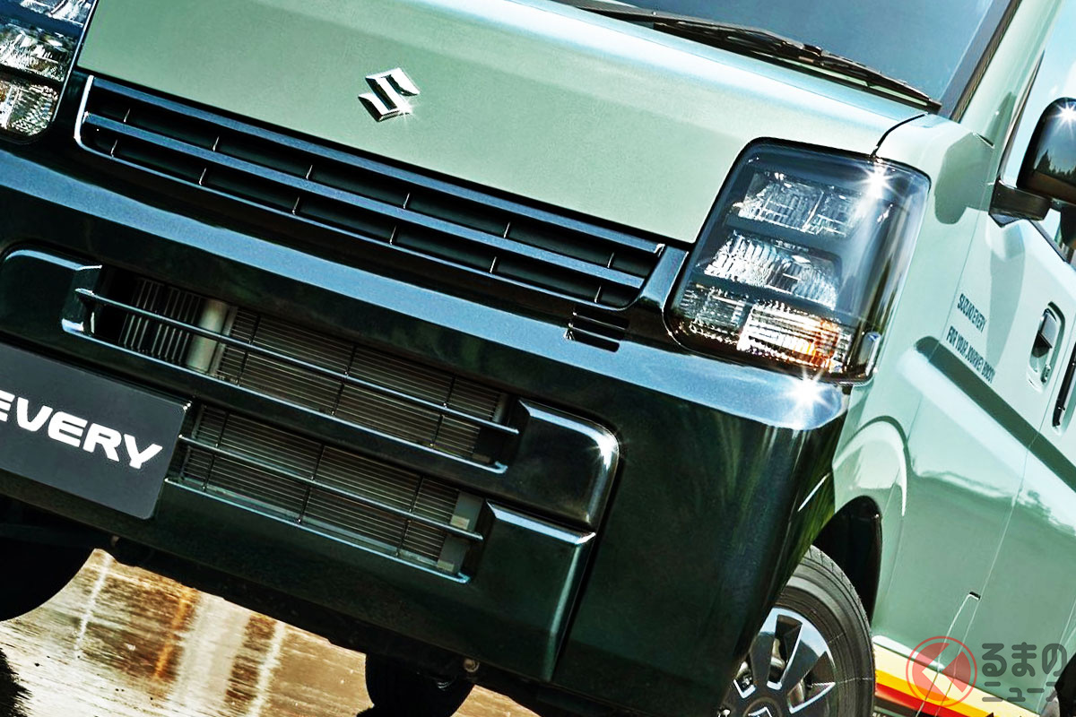 ブラック顔×斬新デカールでカッコイイ「エブリイ Jリミテッド」