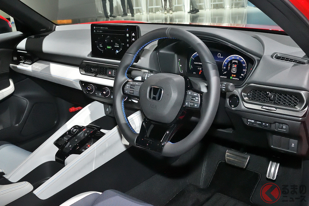ホンダ新型「プレリュード」のインテリア