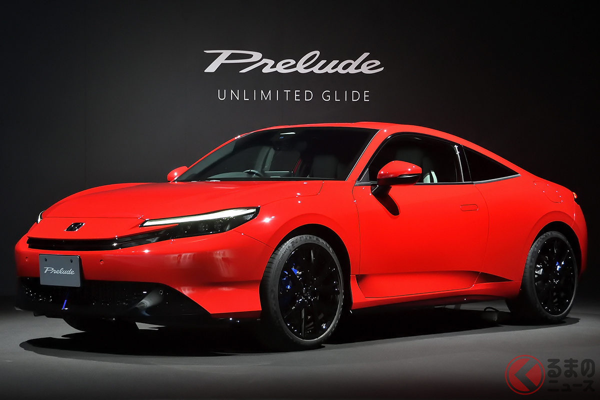 ホンダ「プレリュード」が24年ぶりに復活!