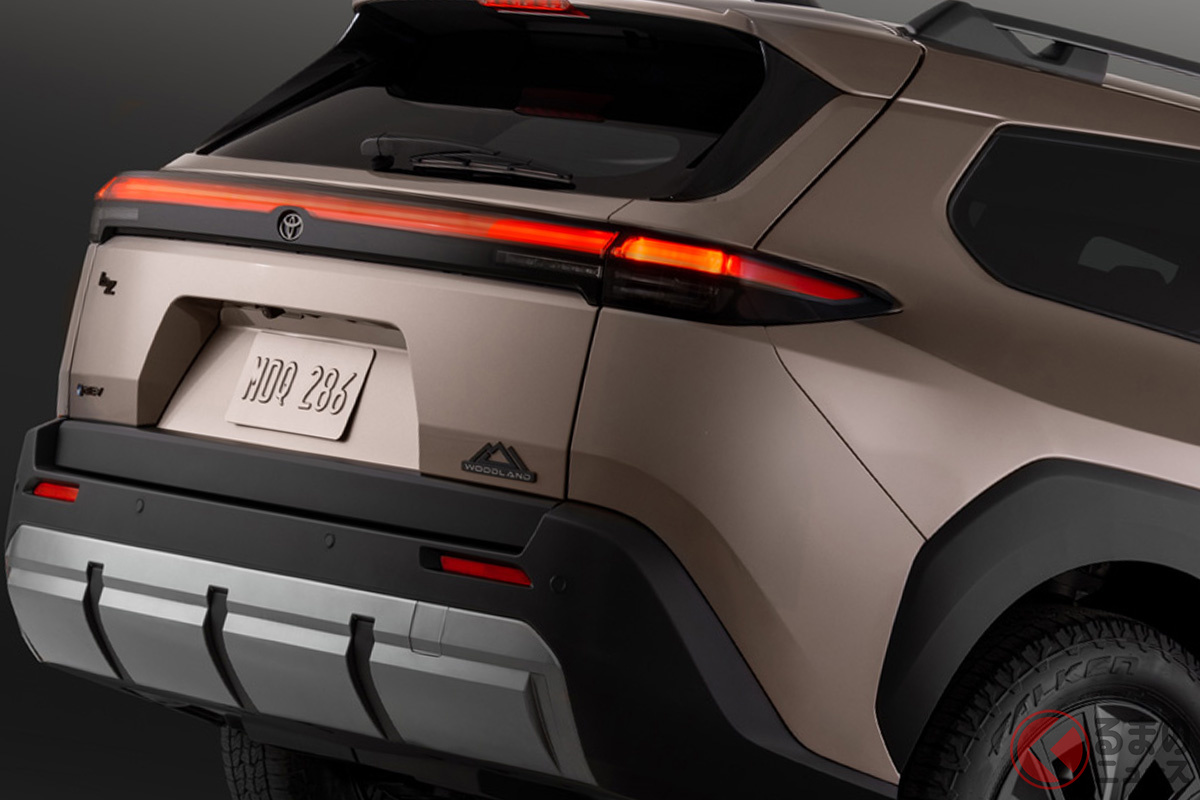 トヨタ新型「bZ4X Woodland」