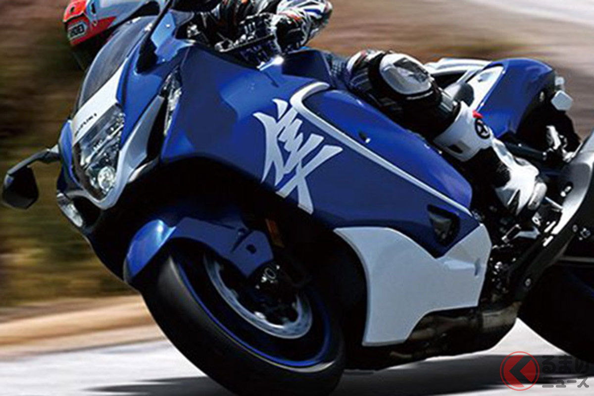 欧州で発表されたスズキ「Hayabusaハヤブサ」2026年モデル