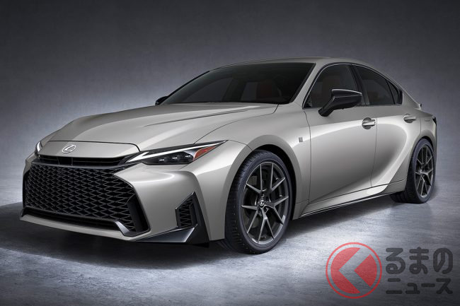 レクサス新型「IS」世界初公開！ 内外装刷新で「