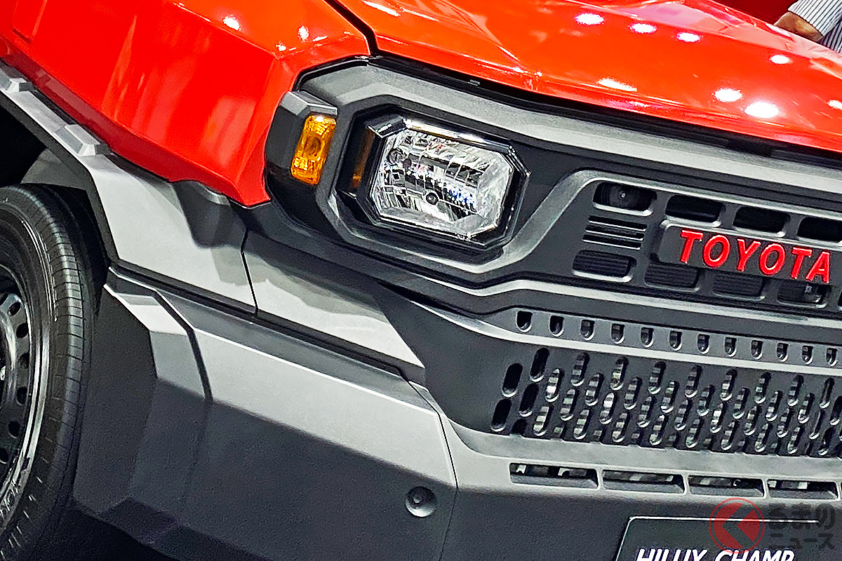 ゴツ顔×斬新「カクカクデザイン」で超カッコいい！［「バンコク国際モーターショー2025」出展モデル／Photo：吉川 賢一］