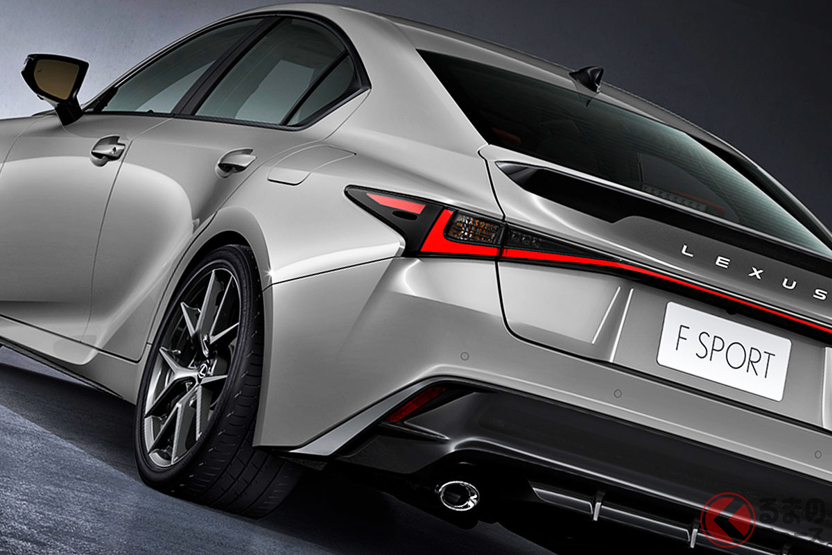 大幅マイナーチェンジを実施した新型「IS」