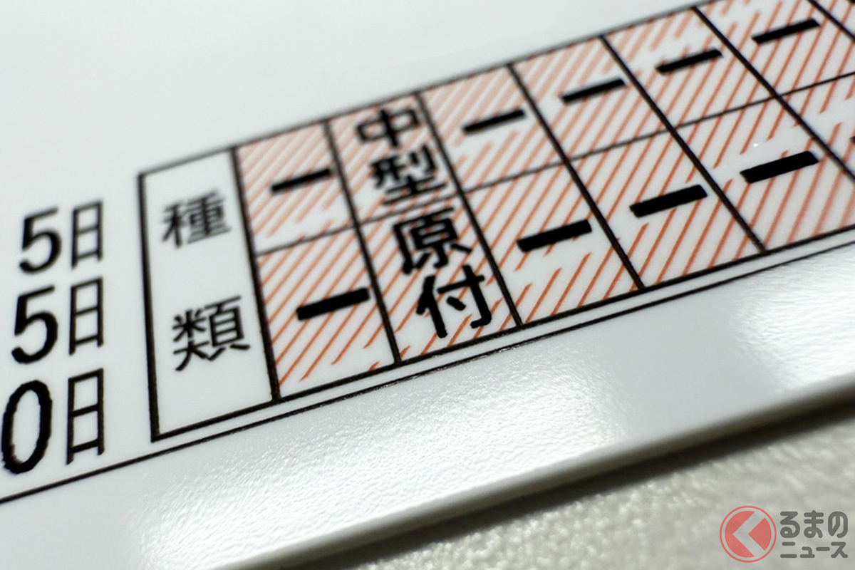 16歳から取得出来る原付免許