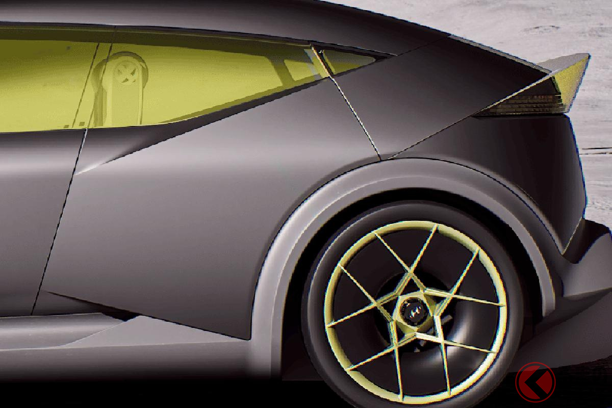 流麗なハッチバックデザインにせりあがったウイングがカッコイイ！