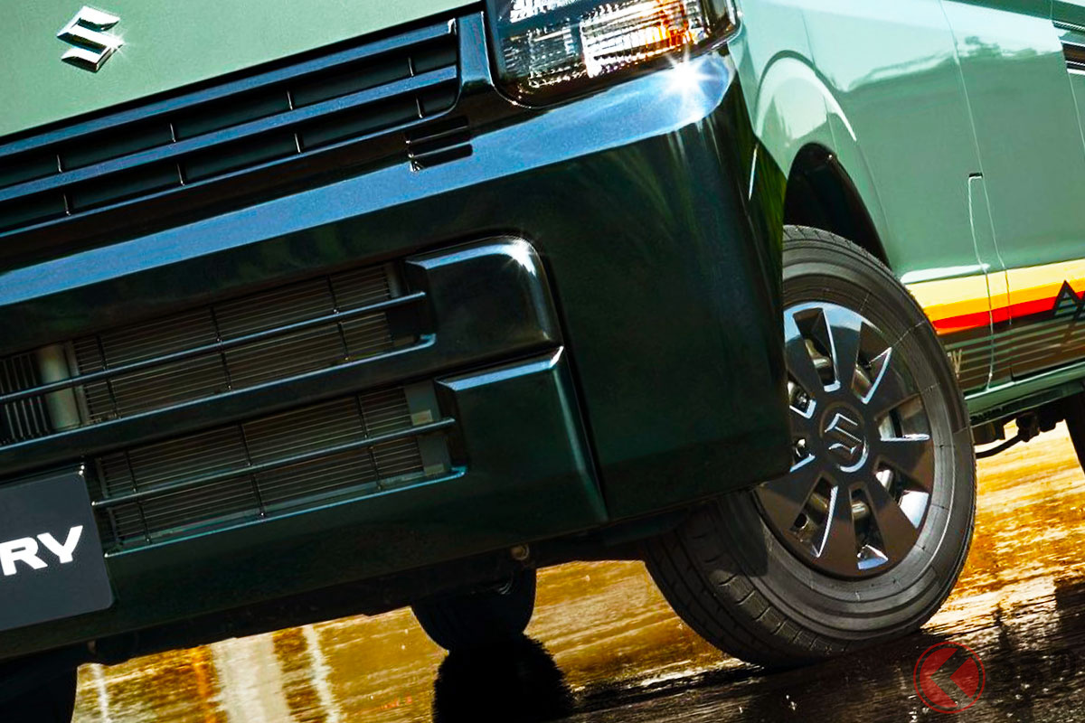 183万円！ スズキ新「軽商用バン」がカッコイイ！