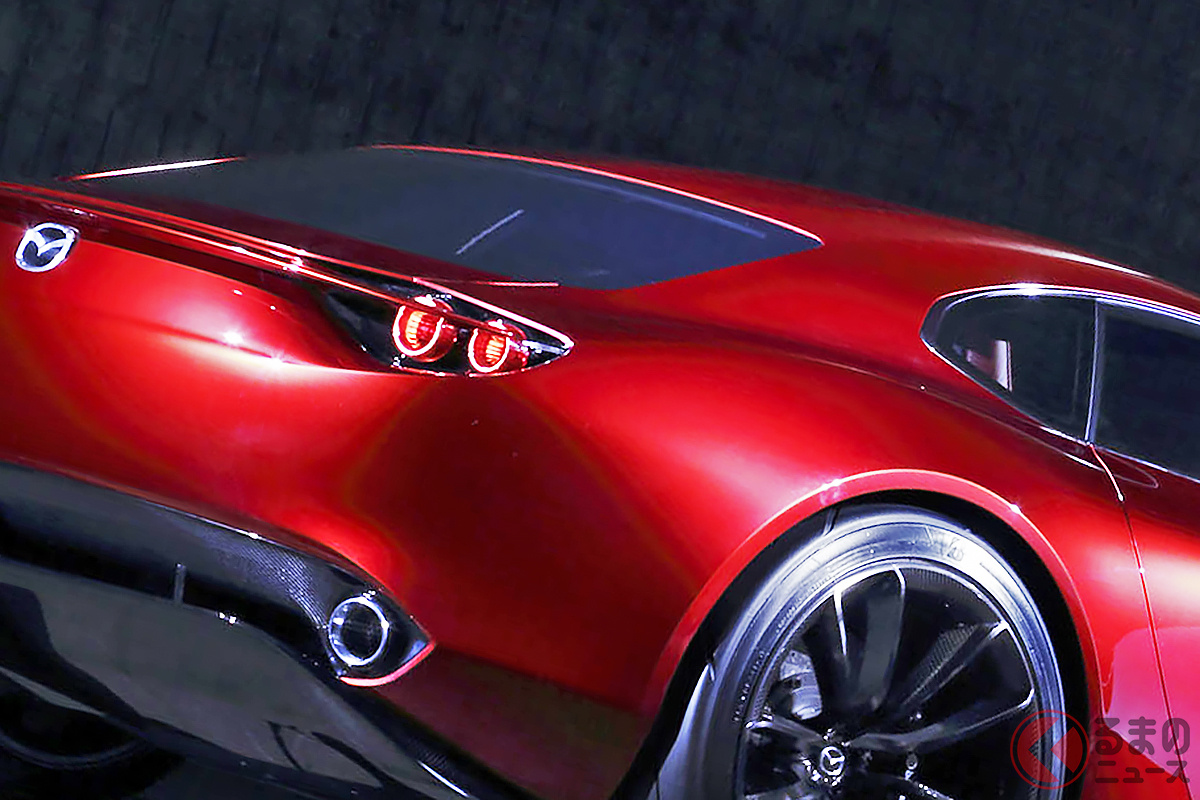 美しすぎるクーペ！ マツダ「RX-VISION」とは!?