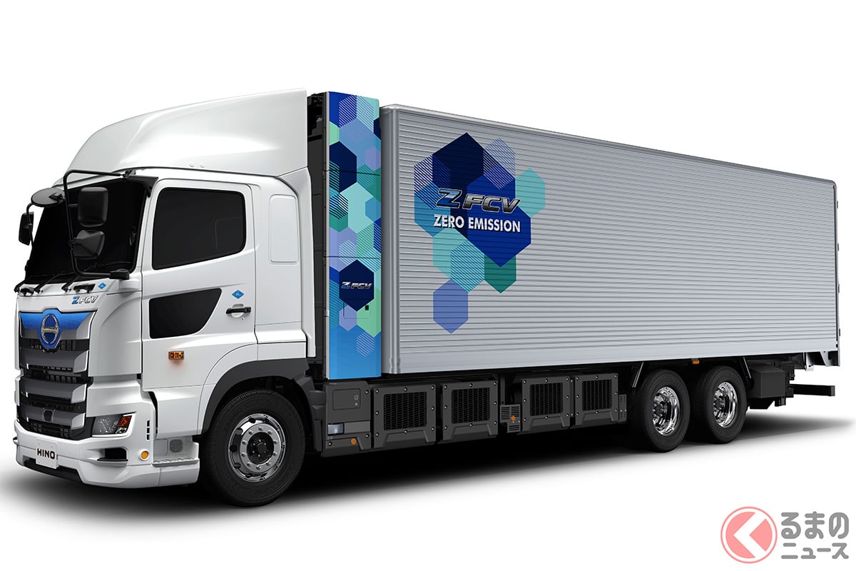 日本初! 燃料電池大型トラック「プロフィア Z FCV」を発表! 環境性能と実用性を両立した次世代トラックとは