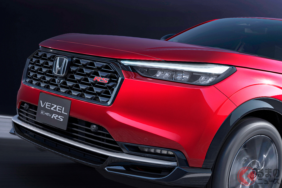 スポーティ仕様の「ヴェゼル e：HEV RS」