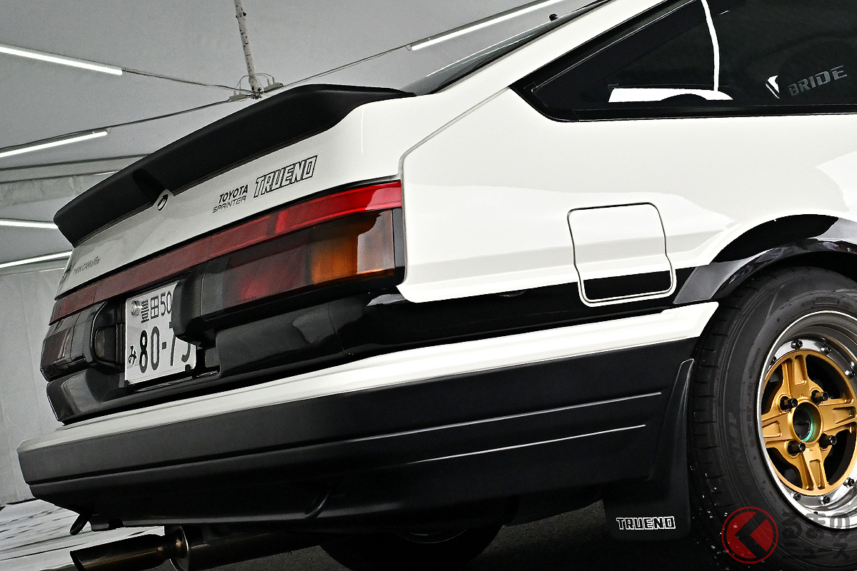 「GRヤリス」の3気筒エンジンをターボ無しで搭載した「AE86 G16E Concept」