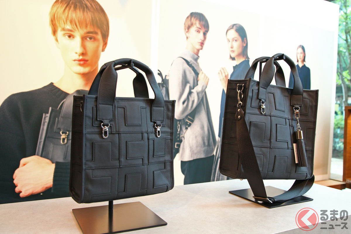 「TOYOTA UPCYCLEプロジェクト」の新ブランド「Tsugi-Craft by TOYOTA UPCYCLE」 レザーバッグ