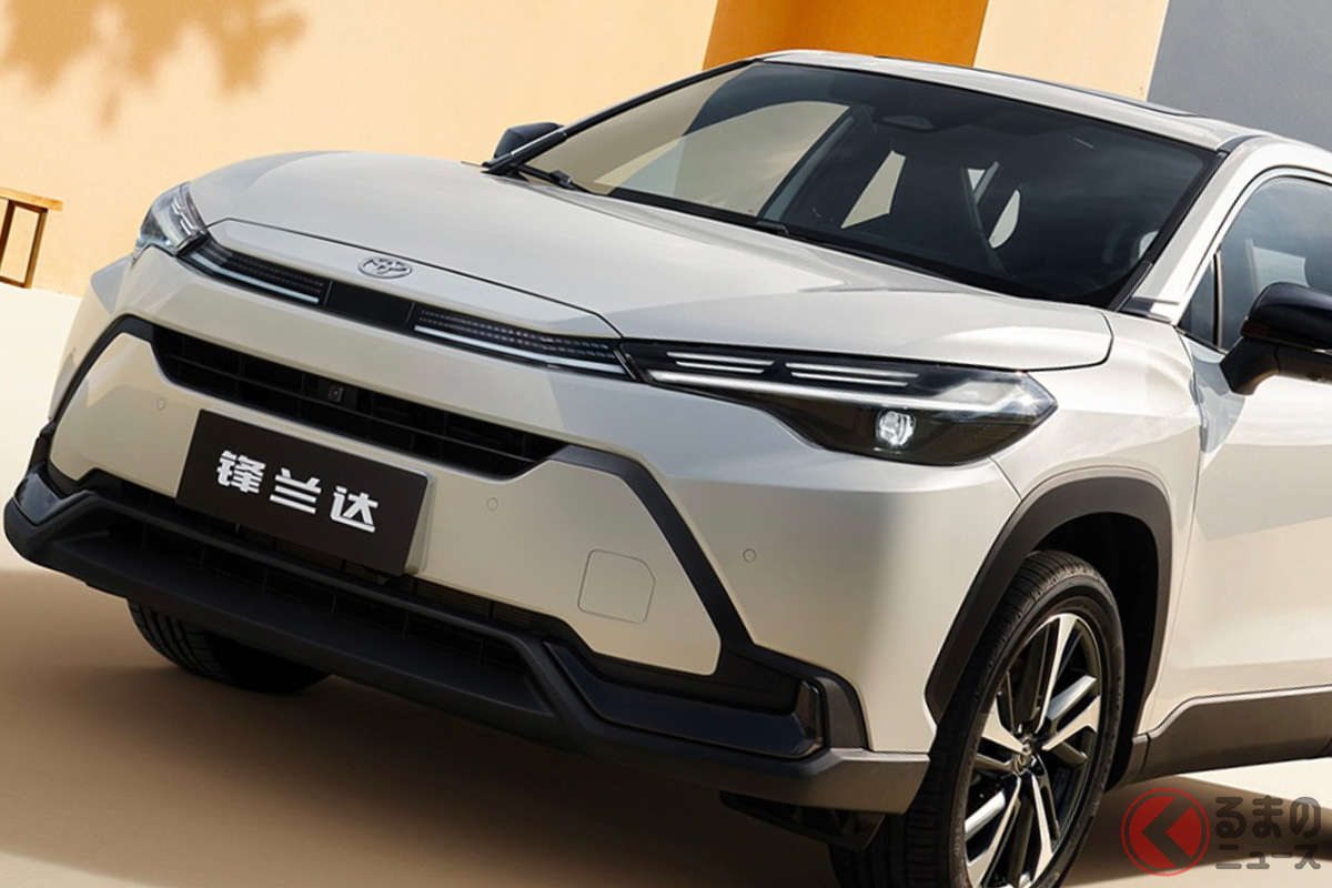 トヨタ、中国向けカローラクロス姉妹車「フロントランダー」2026年モデルを発表