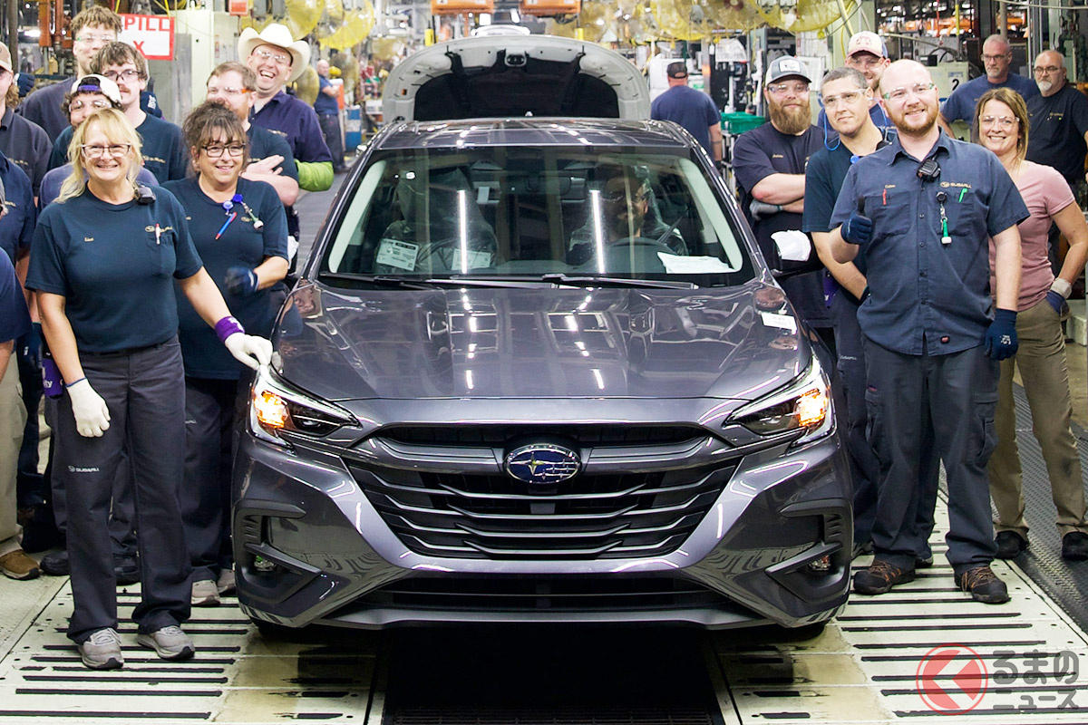 「レガシィ」36年の歴史に幕、最終モデルのラインオフ