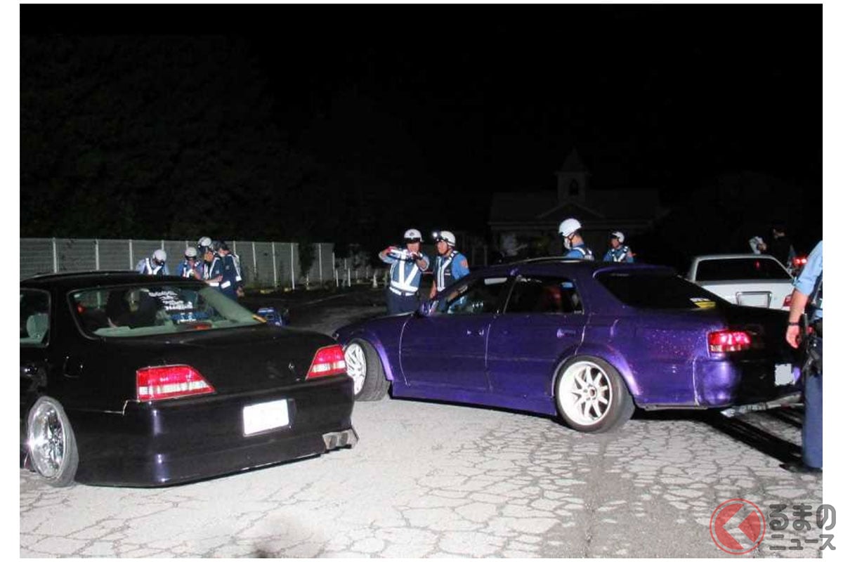 2025年9月の茨城県 筑波山での特別街頭検査の様子(画像:関東運輸局)