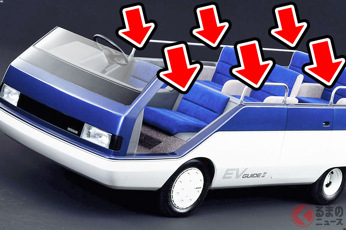 日産「“3列6人乗り”ミニバン・オープンカー」が斬新すぎ！