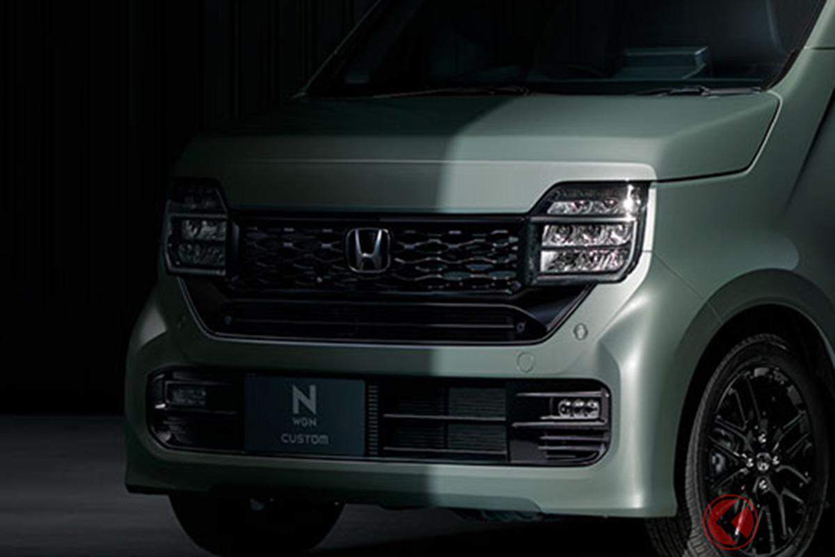 黒い精悍顔がイイ! ホンダ「N-WGN」