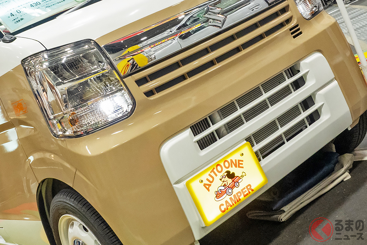 「大人4人」が寝られるスズキの軽バン!?