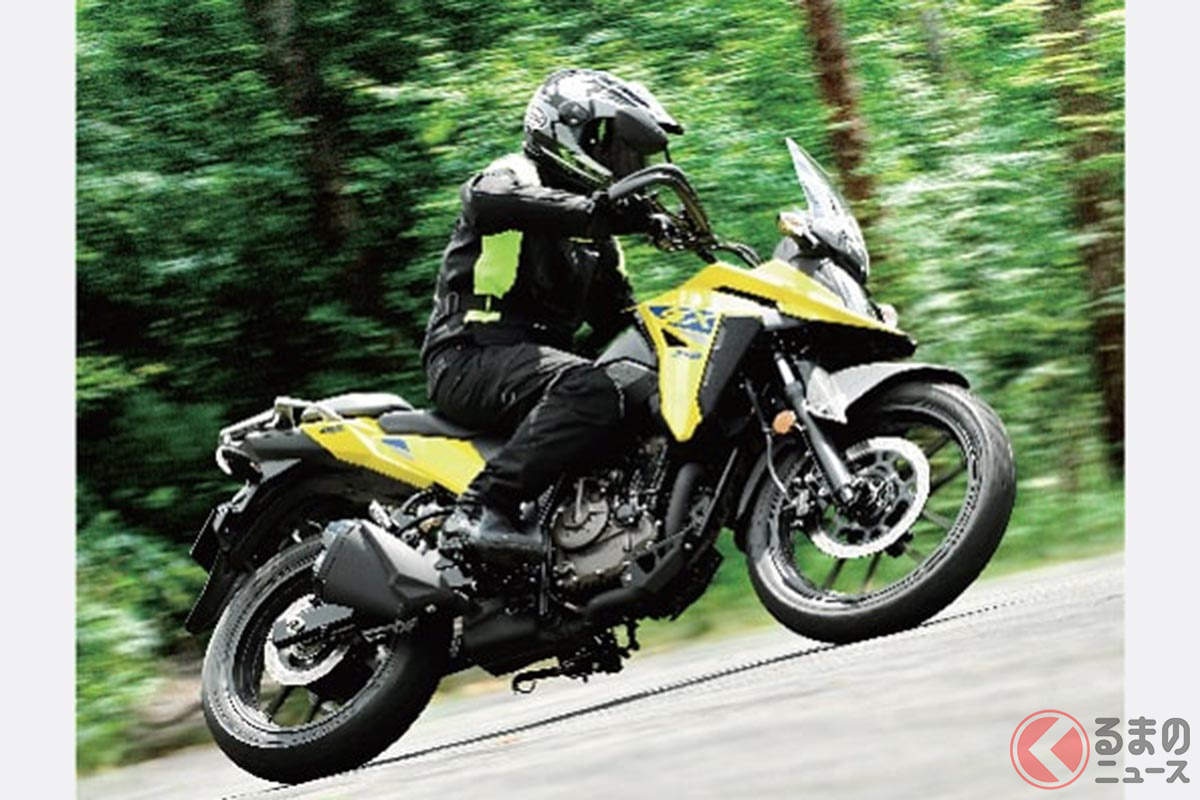 スズキがインドで発表した「V-STROM SX」2026年モデル