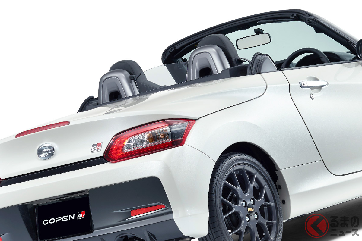 2026年8月で生産終了となるトヨタ「コペン GRスポーツ」