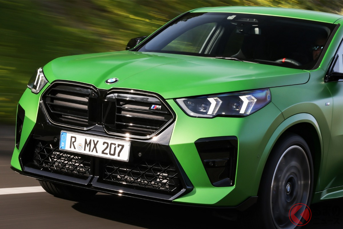 BMW「X2」に待望のディーゼルモデル「X2 xDrive20d M Sport」を追加。(写真はMパフォーマンス仕様「M35i xDrive」)