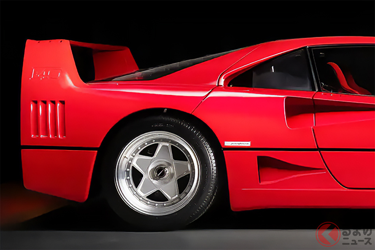 走行距離わずか約2735kmの1989年式フェラーリ「F40」(Photo:RM SOTHEBY'S)