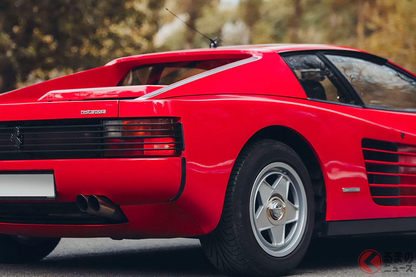1985年型フェラーリ「テスタロッサ モノスペッキオ」（Photo:Broad Arrow Auctions）