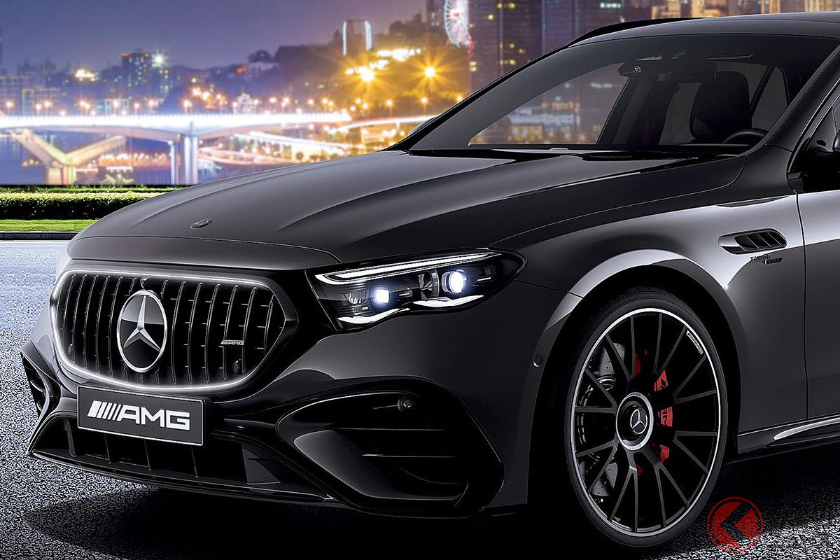 セダンとステーションワゴンの両ボディタイプで展開されるMercedes-AMG「E53 HYBRID 4MATIC+ Edition Night Carbon」