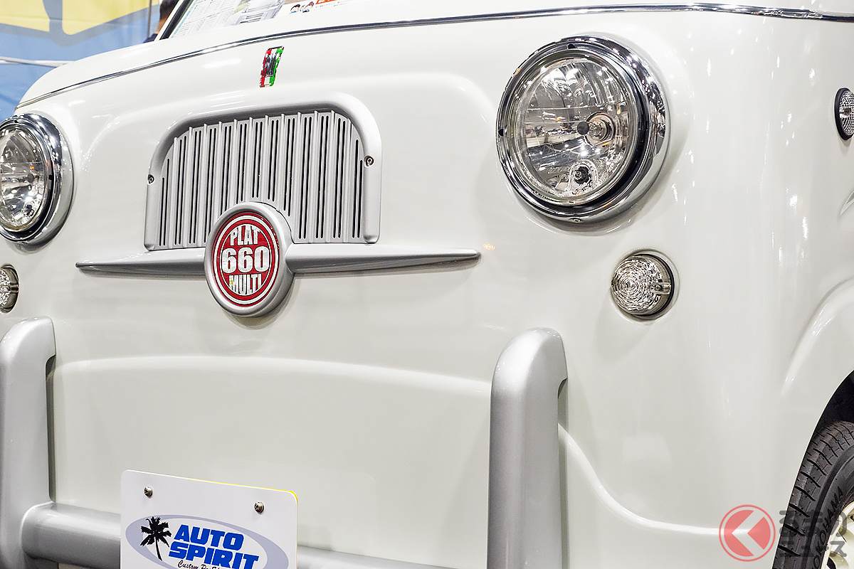 人気の軽バンが「超レトロ」顔に!?