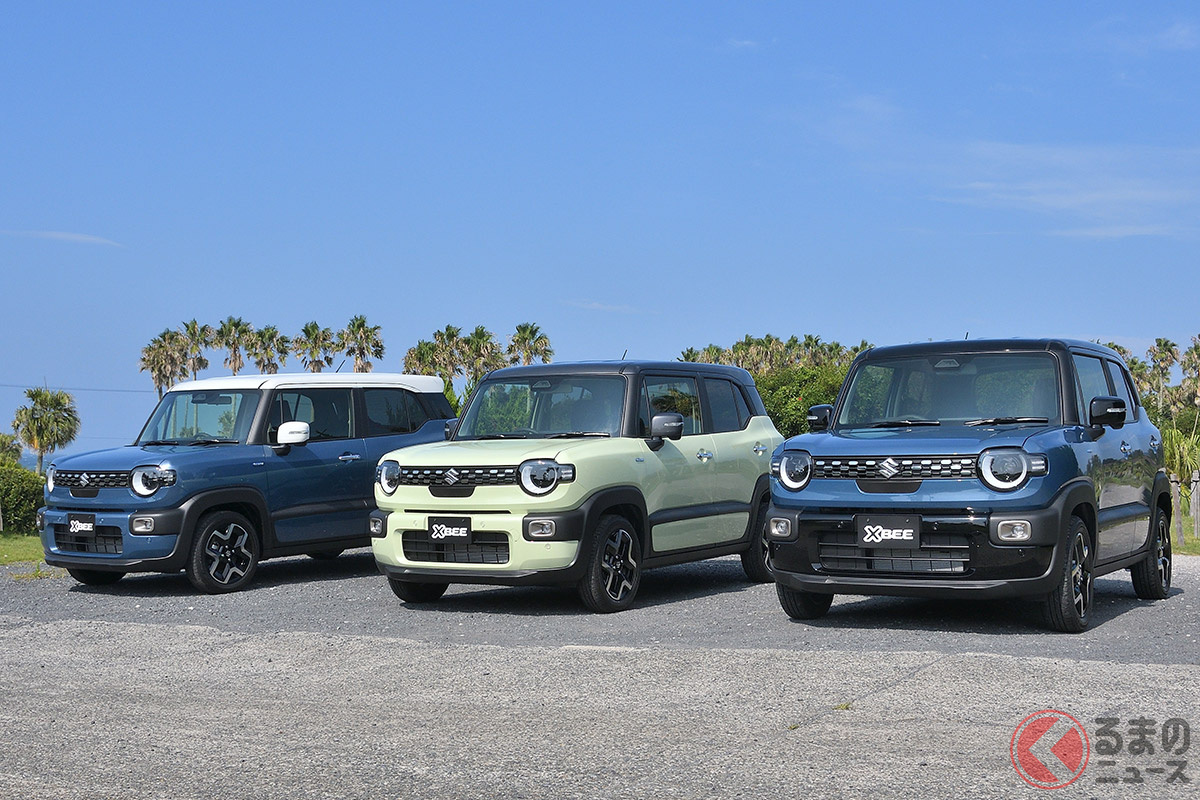 クロスビー５ 5ナンバーSUVの優等生、スズキ「クロスビー」がカラー変更で