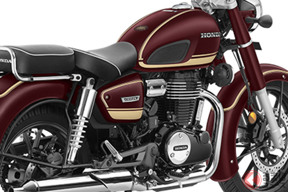 ホンダがインドで発表した特別仕様車「CB350C SPECIAL EDITION」