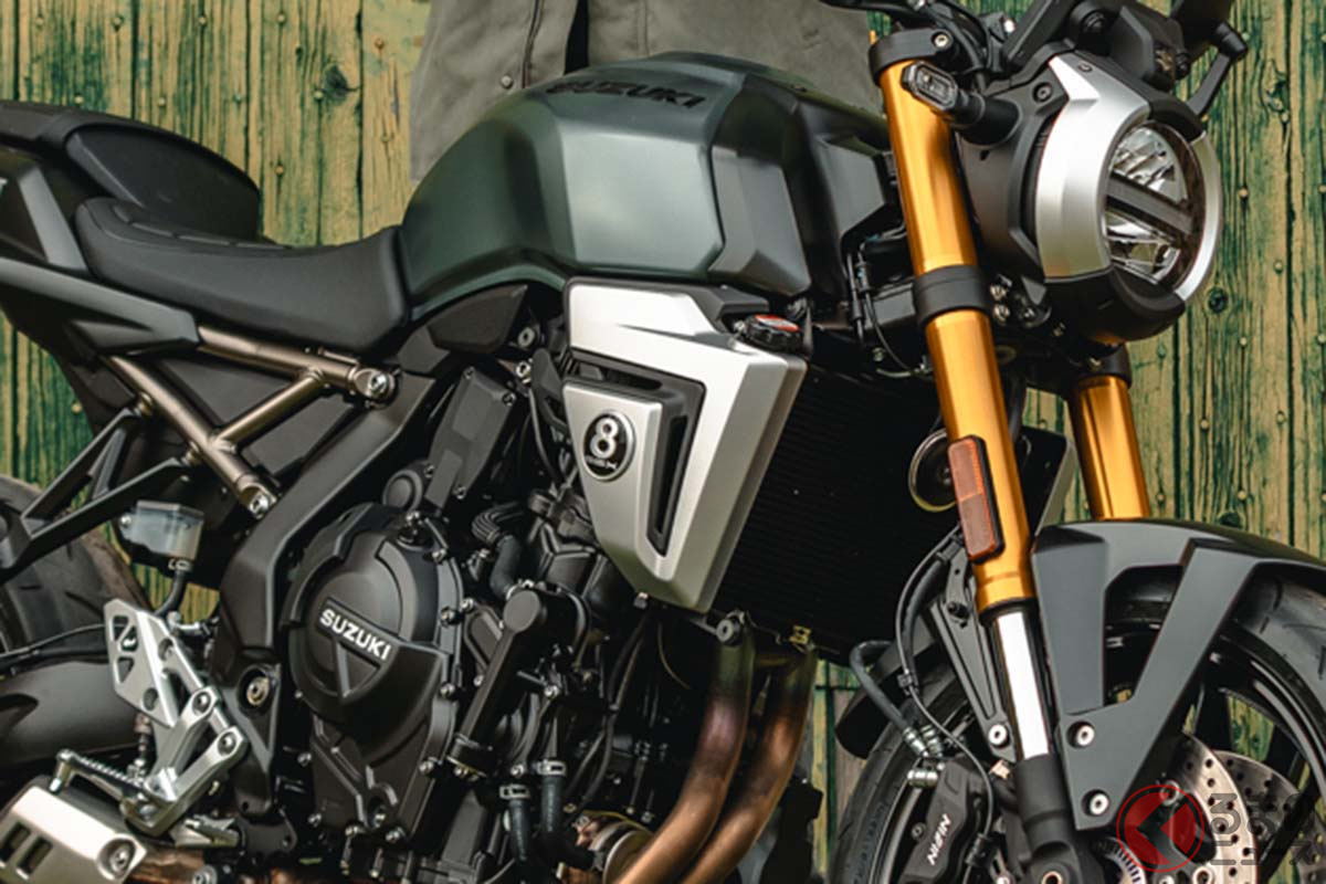 スズキがJapan Mobility Show 2025で展示する「GSX-8T」