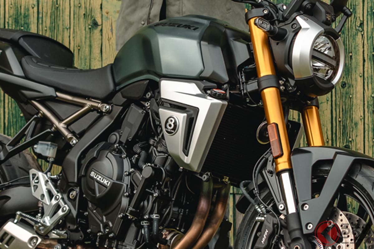 スズキがJapan Mobility Show 2025で展示する「GSX-8T」