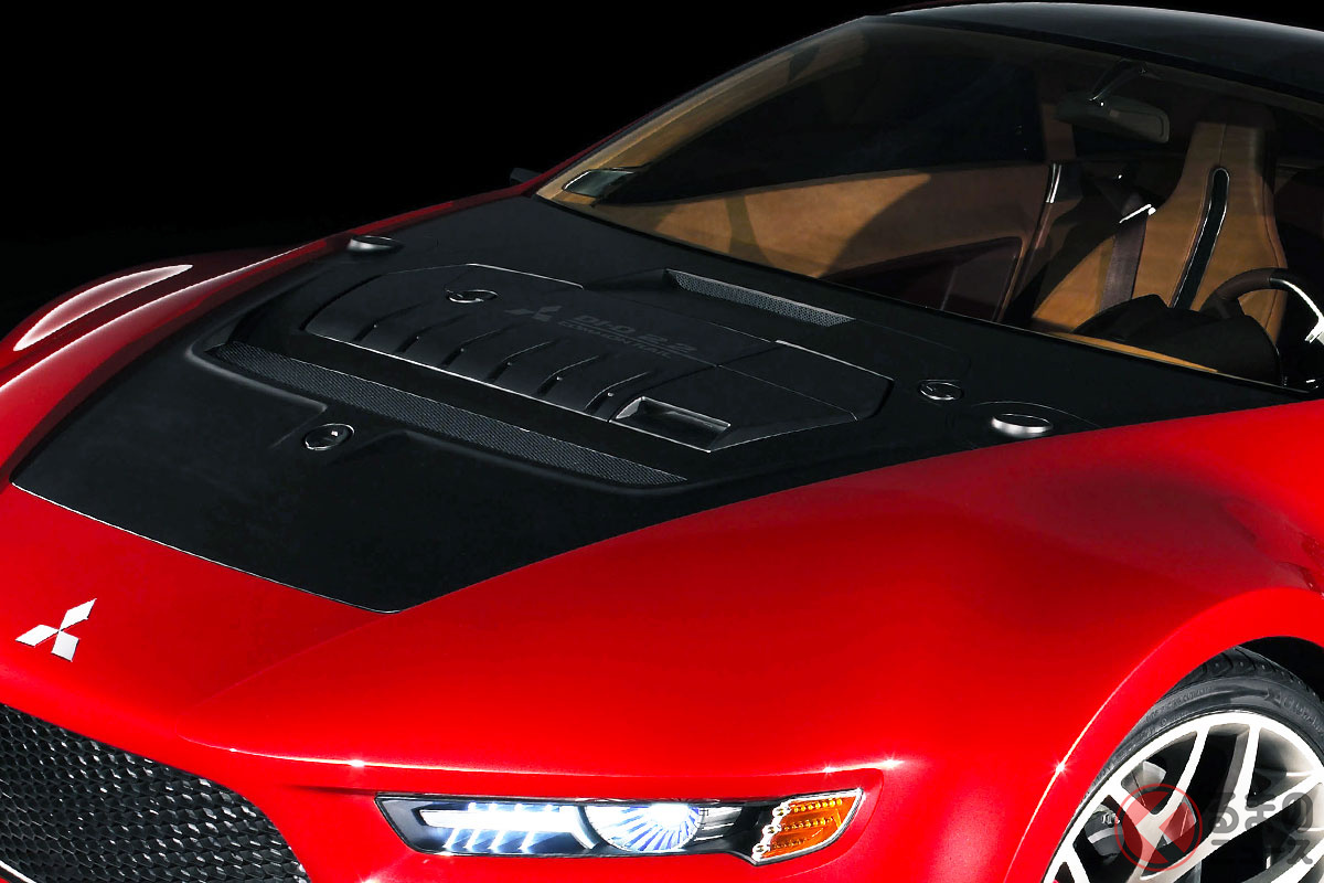 三菱の「ランエボ・クーペ」!? 超パワフルな「高性能ターボ」搭載！