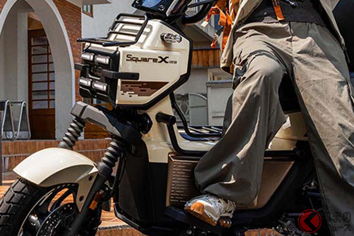 本田在中國發布了“方形X125”。