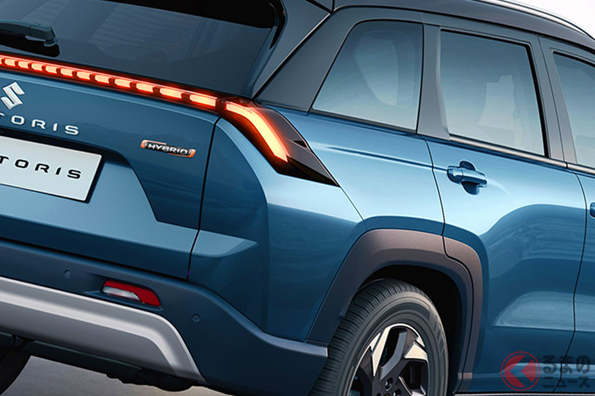 ユニークな一文字ライトが印象的！日本初公開となる新型「5人乗りSUV」の仕様とは？