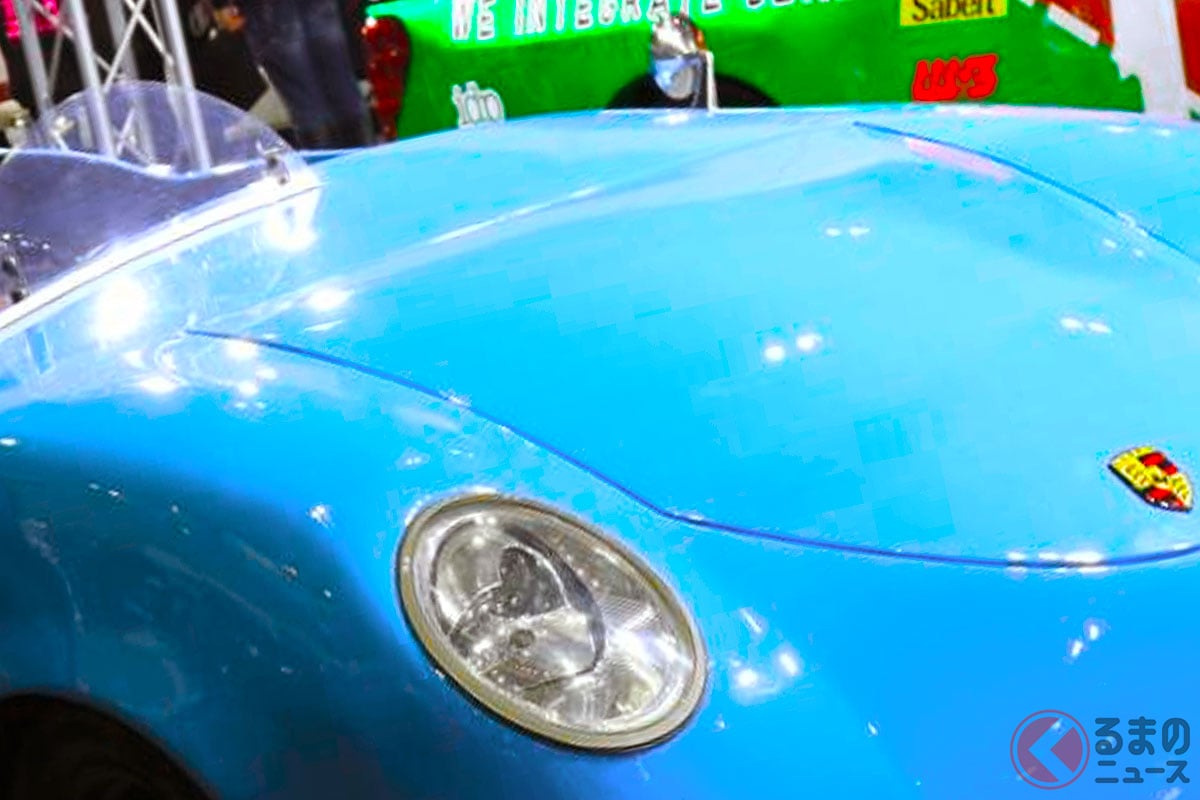 まさかの日産「ポルシェ!?」 超レトロな“斬新スポーツカー”の中身は「マーチ」