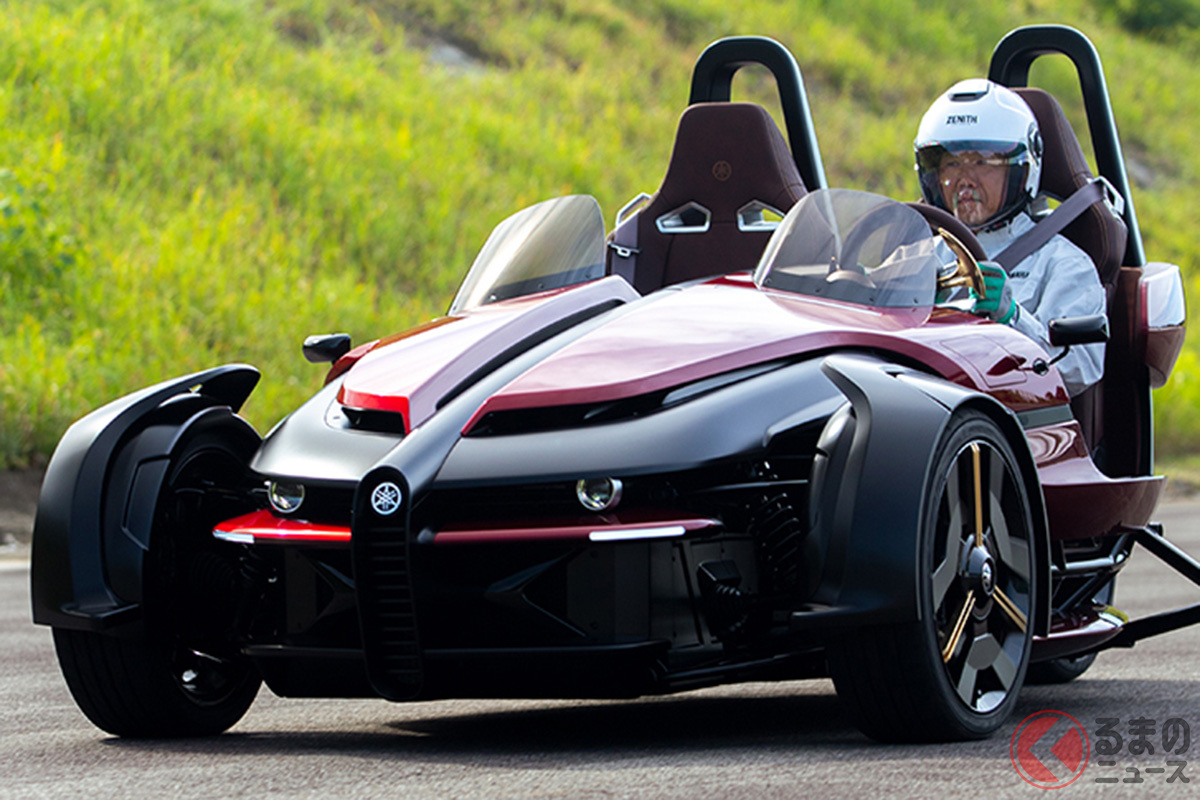 ヤマハのコンセプトモデル「TRICERA proto」