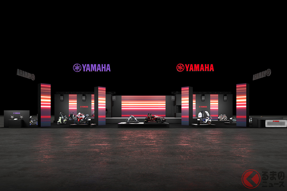 ジャパンモビリティショー2025 ヤマハブース(イメージ)