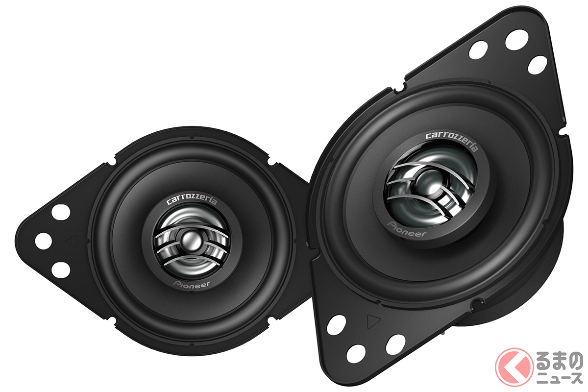 トヨタ車専用のカロッツェリア 2ウェイスピーカー「TS-H100-TY」