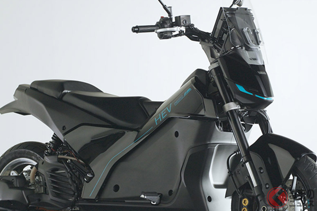 ヤマハのハイブリッドスクーター「PROTO HEV」