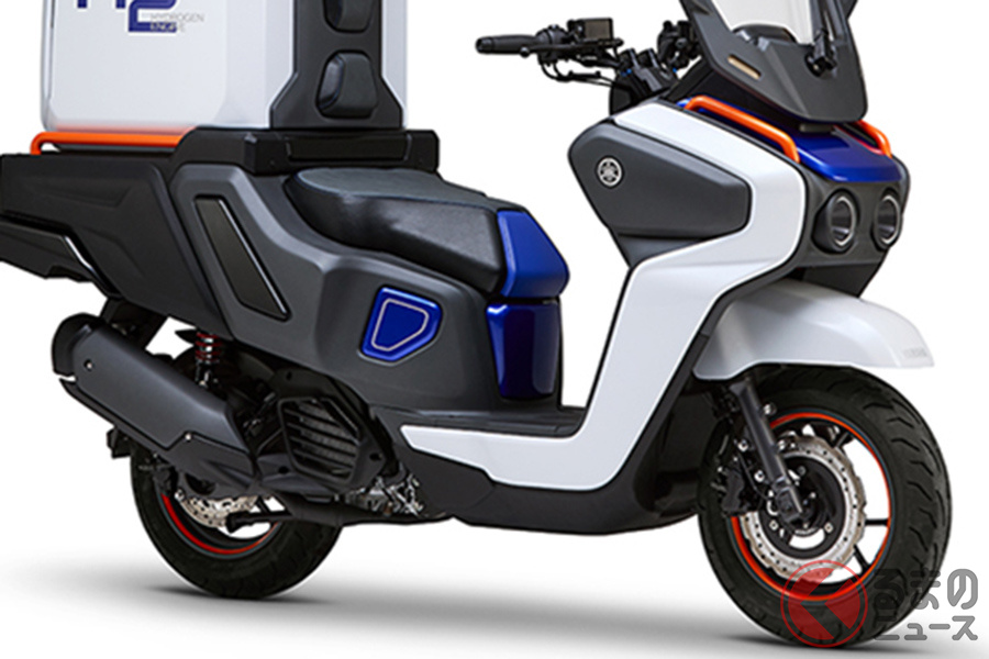 ヤマハの水素エンジン搭載車「H2 Buddy Porter Concept」