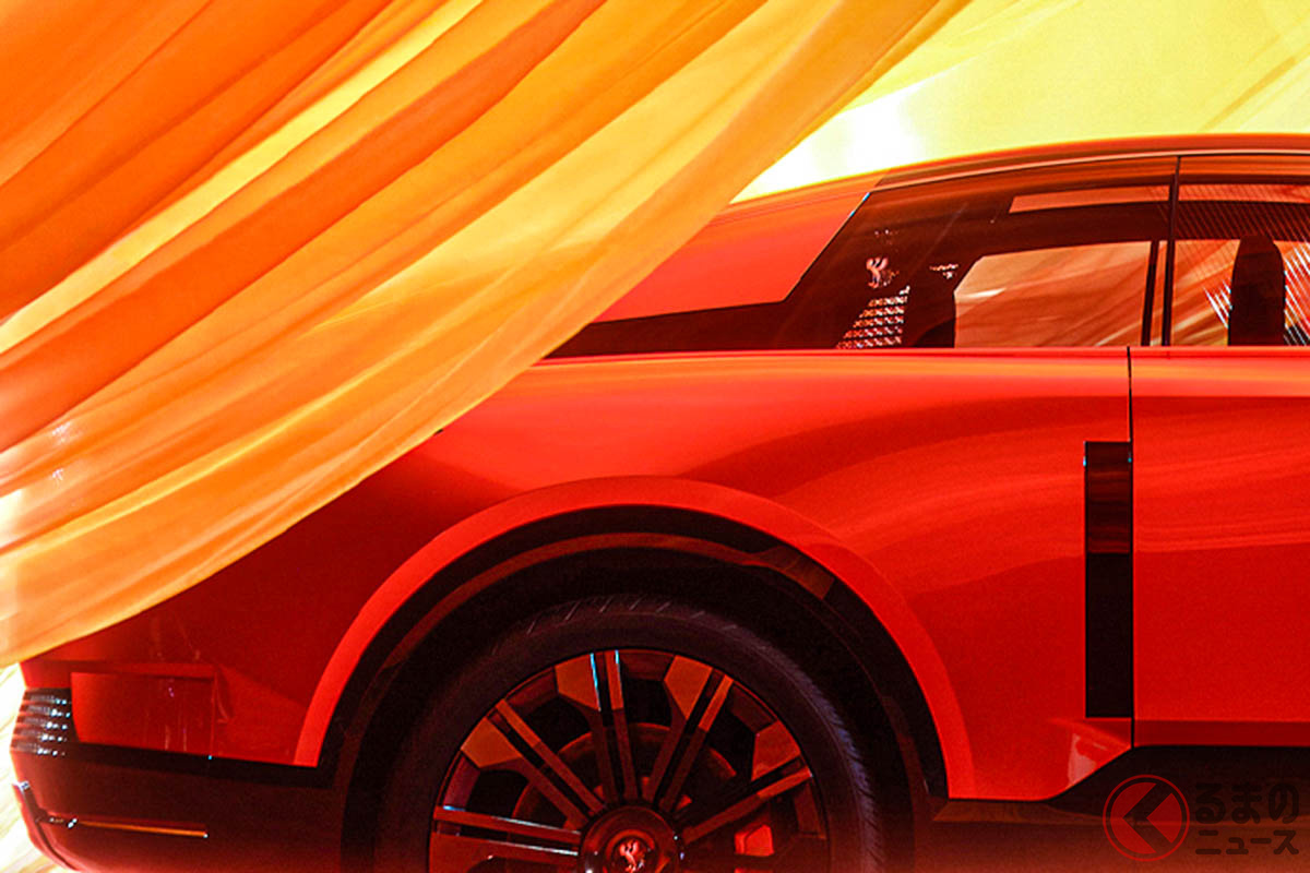 Cピラーのエンブレムもイイ…