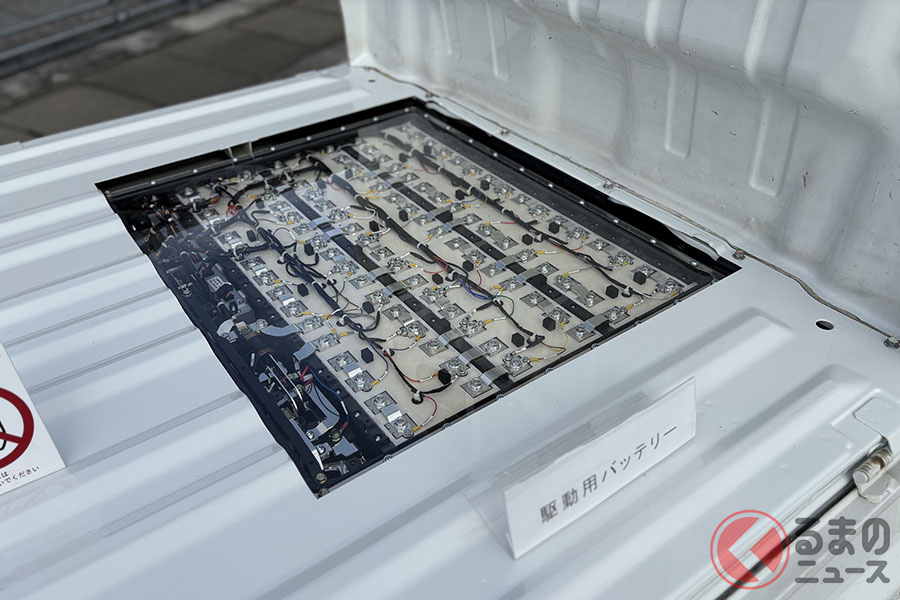 BEV(バッテリ電気自動車)化したスズキの軽トラック「キャリイ」