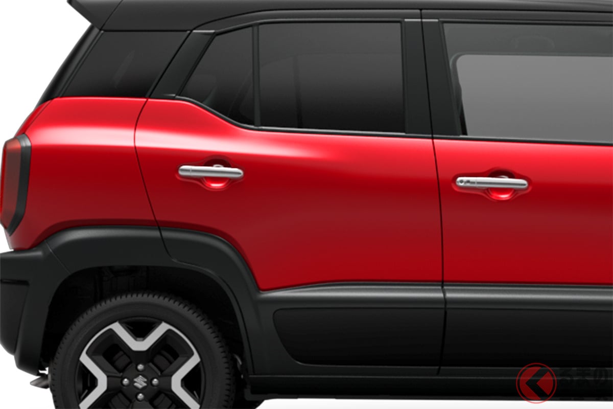 ユニークな「X」型ホイールが目を惹く!最上級モデルとは?